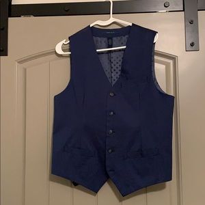Perry Ellis navy blue vest